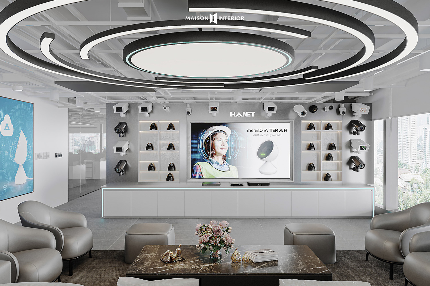 HANET Technology office design and construction project 2