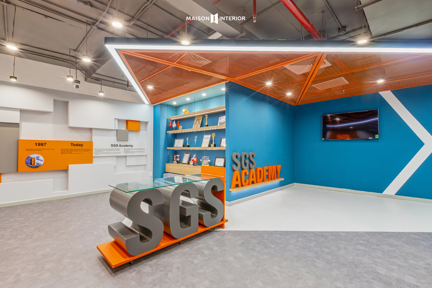 SGS Academy Office Interior Design Project 2