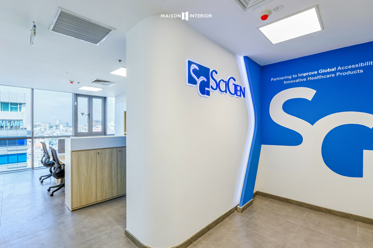 SciGen office interior design project 2