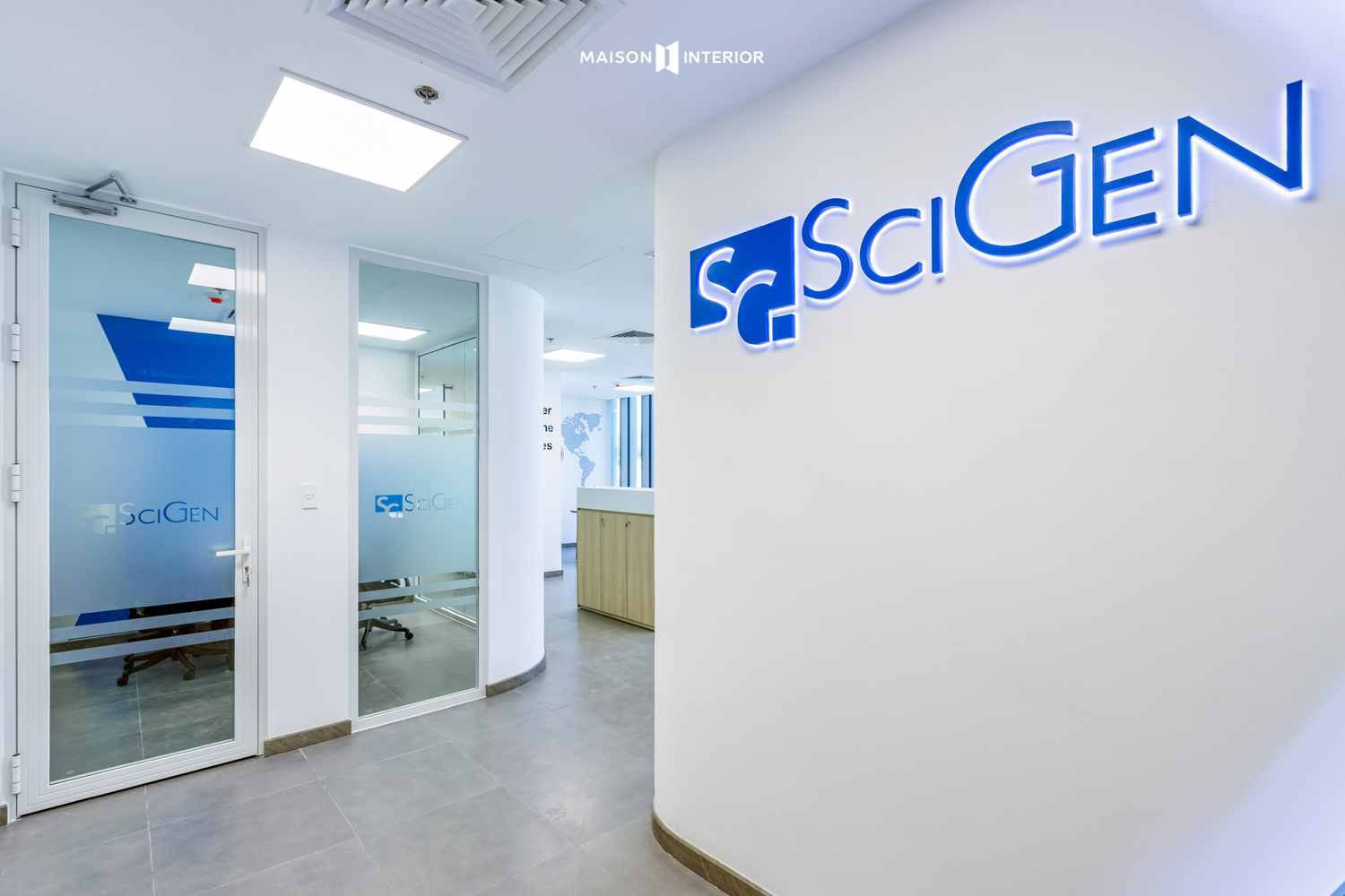 SciGen office interior design project 3