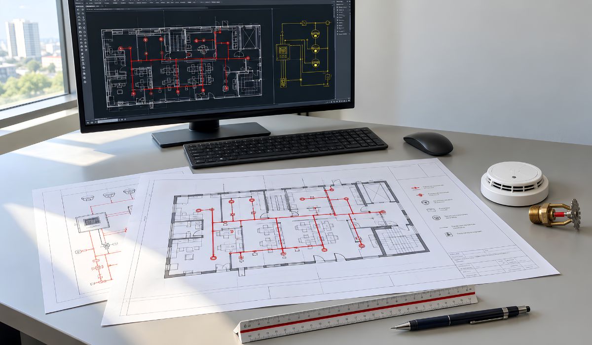 Quy trình thiết kế hệ thống PCCC cho văn phòng