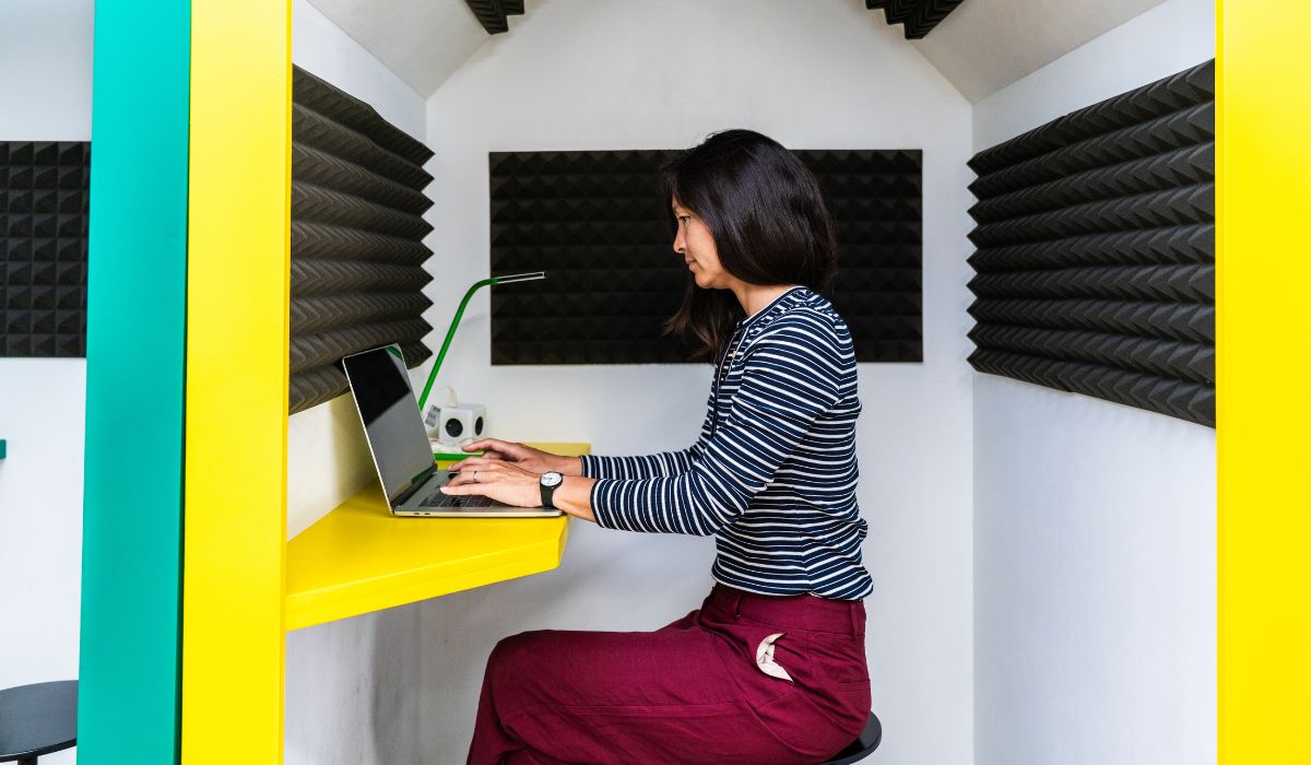 Phone booth cách âm dành cho công việc cần tập trung