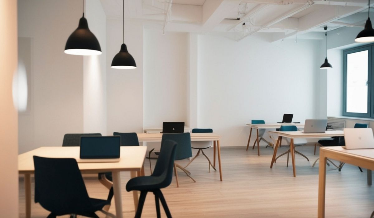 Không gian làm việc coworking space