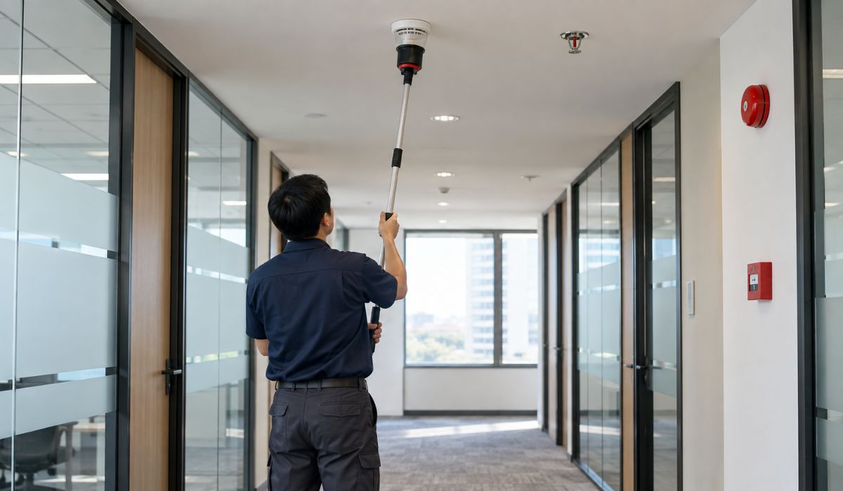 Kiểm tra hoạt động hệ thống PCCC văn phòng