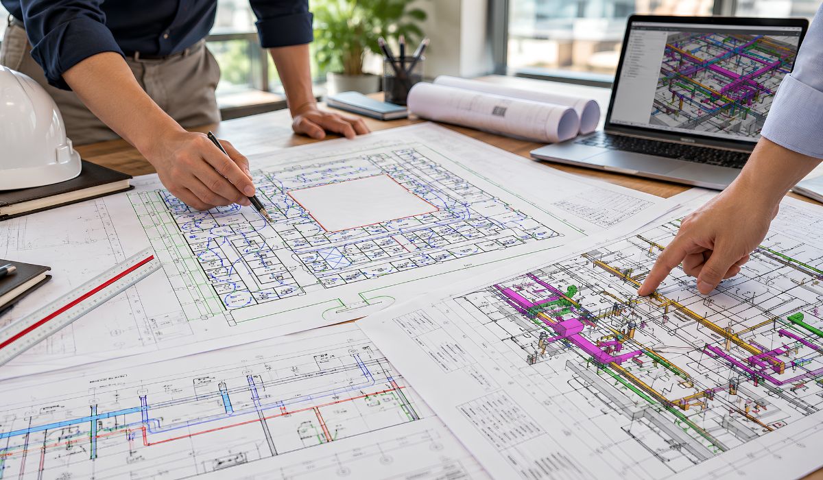Kiểm tra MEP theo bản vẽ kỹ thuật