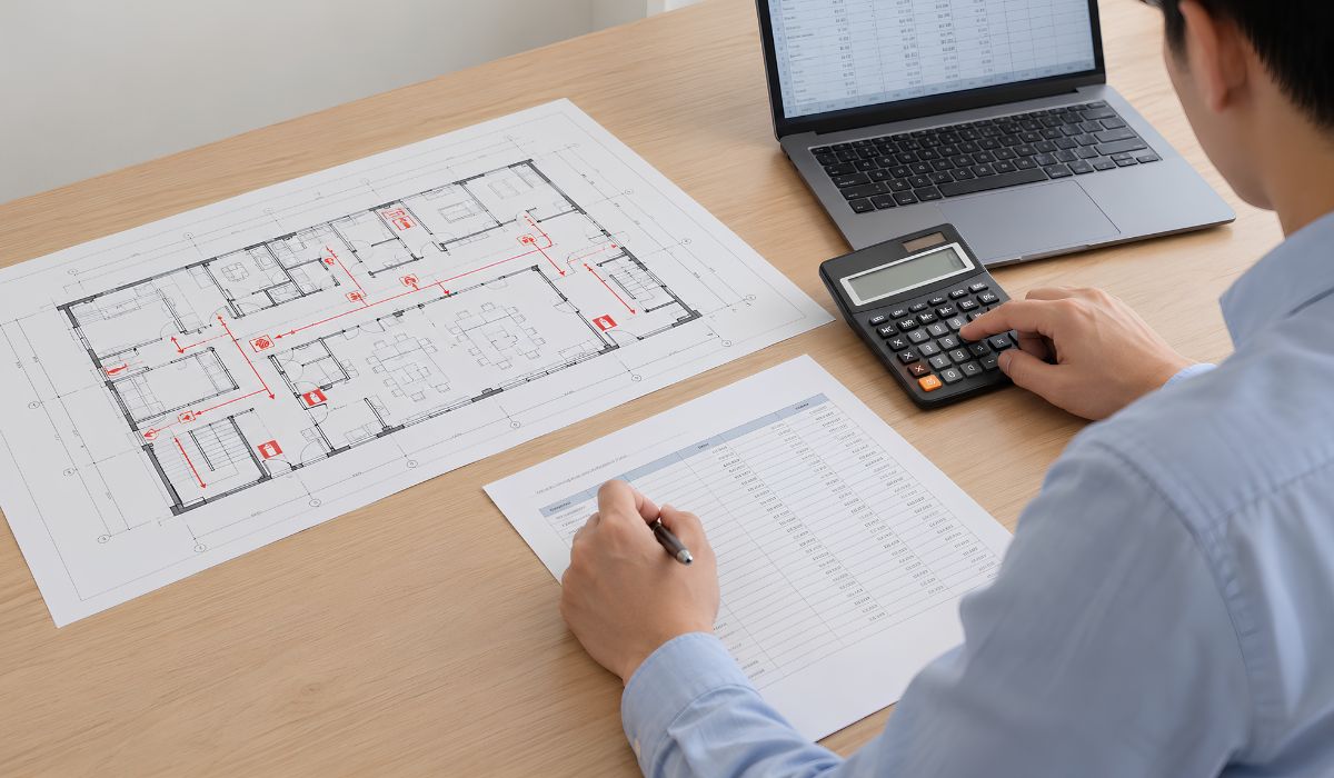 Tính chi phí thẩm duyệt PCCC