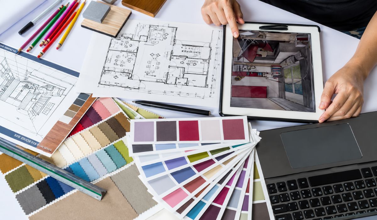 Chọn mẫu vật liệu cho văn phòng