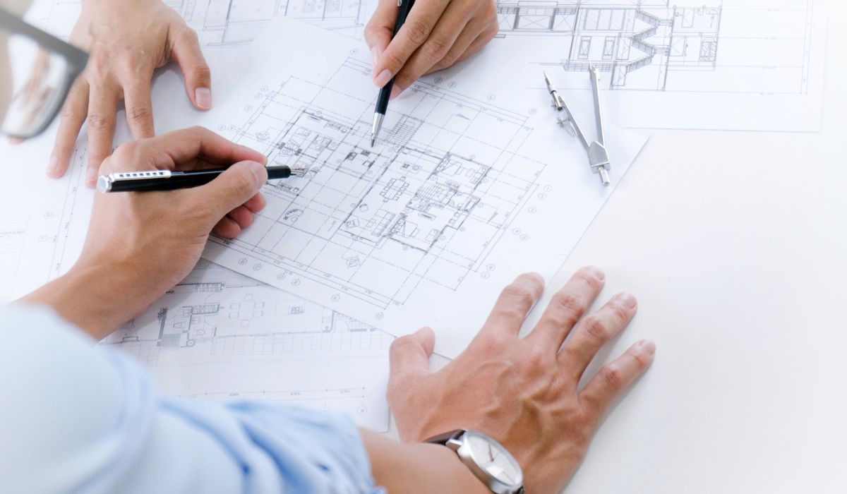 Đối chiếu và kiểm tra bản vẽ thiết kế văn phòng