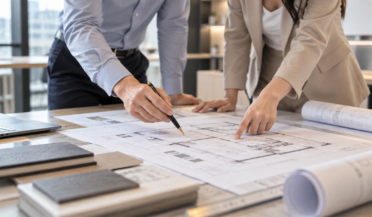 Đánh giá điều chỉnh bản vẽ thiết kế văn phòng