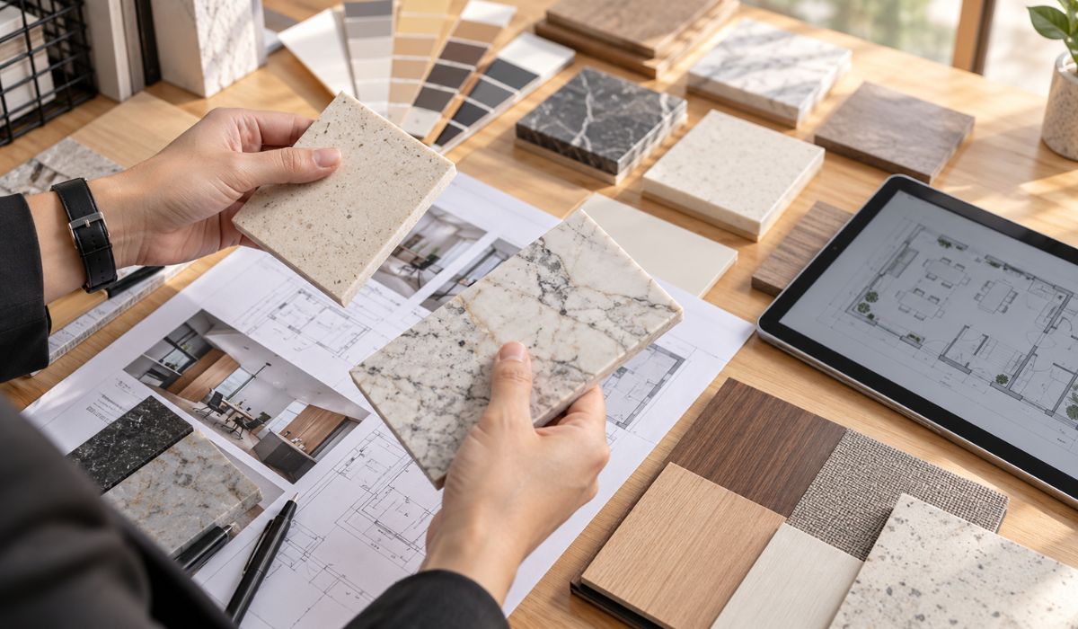 Lựa chọn vật liệu thi công văn phòng