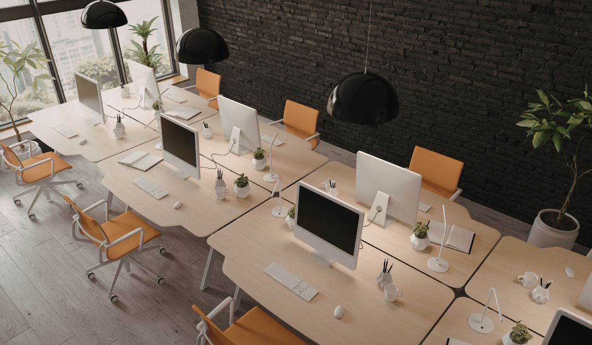 Văn phòng thiết kế đơn giản, hiện đại