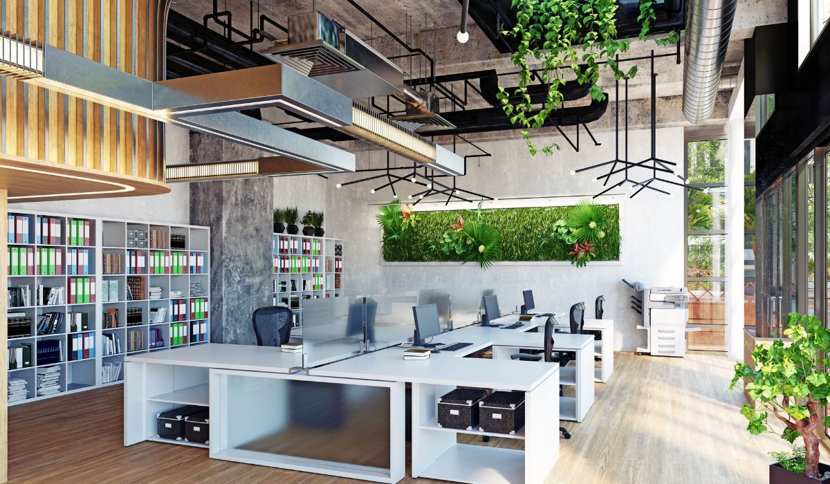 Văn phòng thiết kế hiện đại phong cách Biophilic